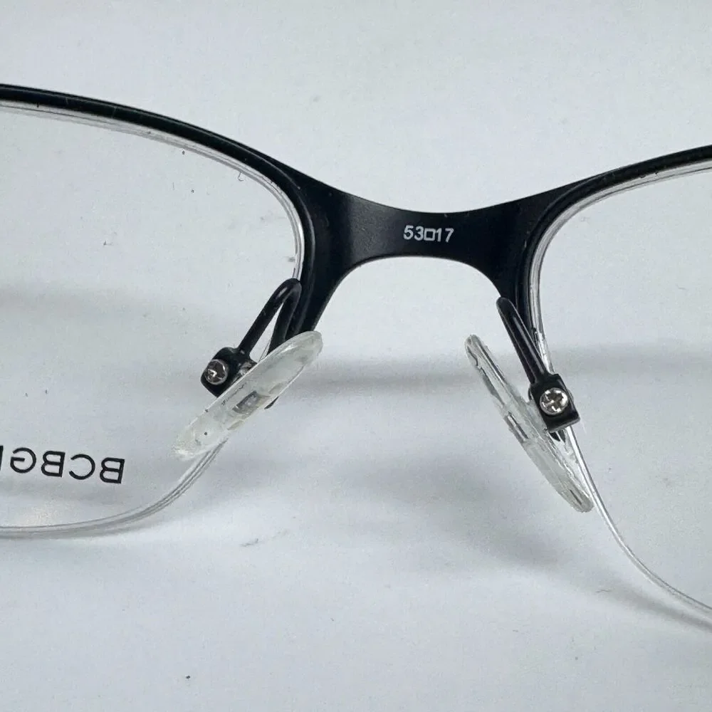 BCBGMAXAZRIA Kana Black Eyeglasses Frame 53-17-135mm B34mm‎ H16797